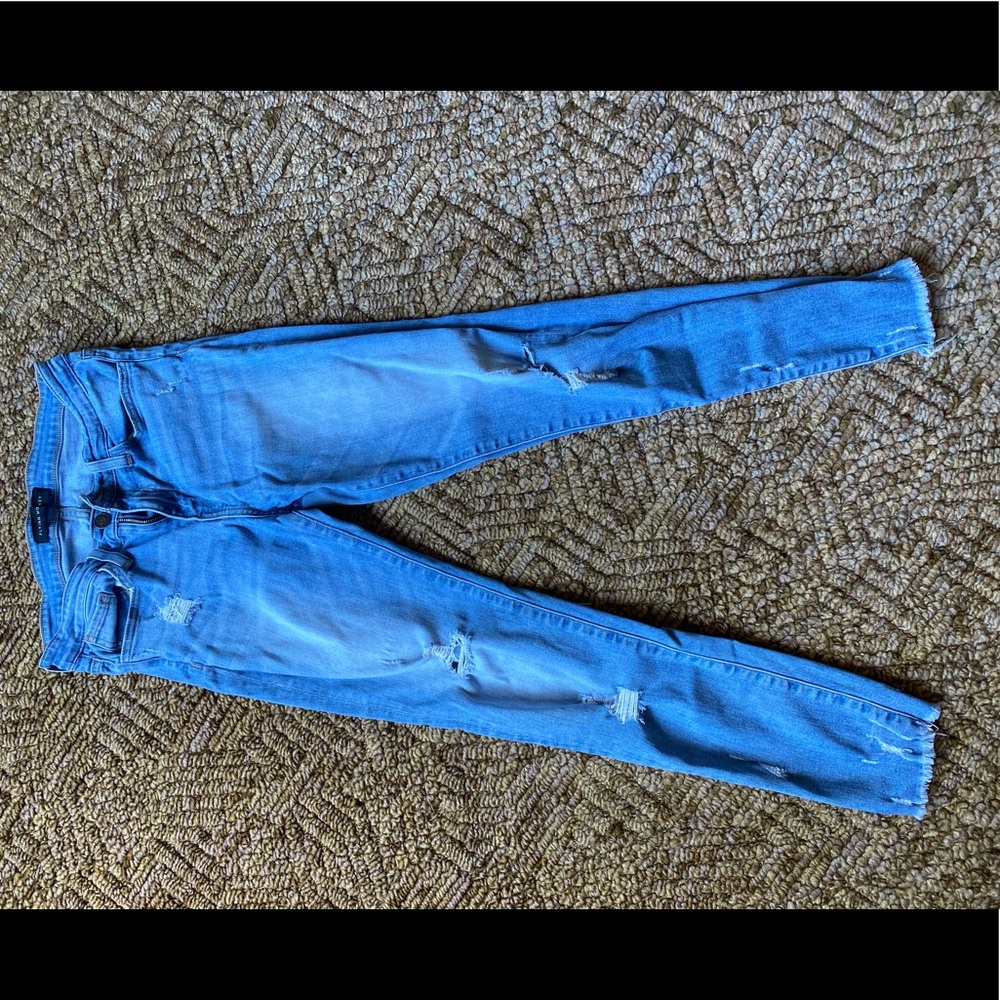 Flying monkey skinny jeans